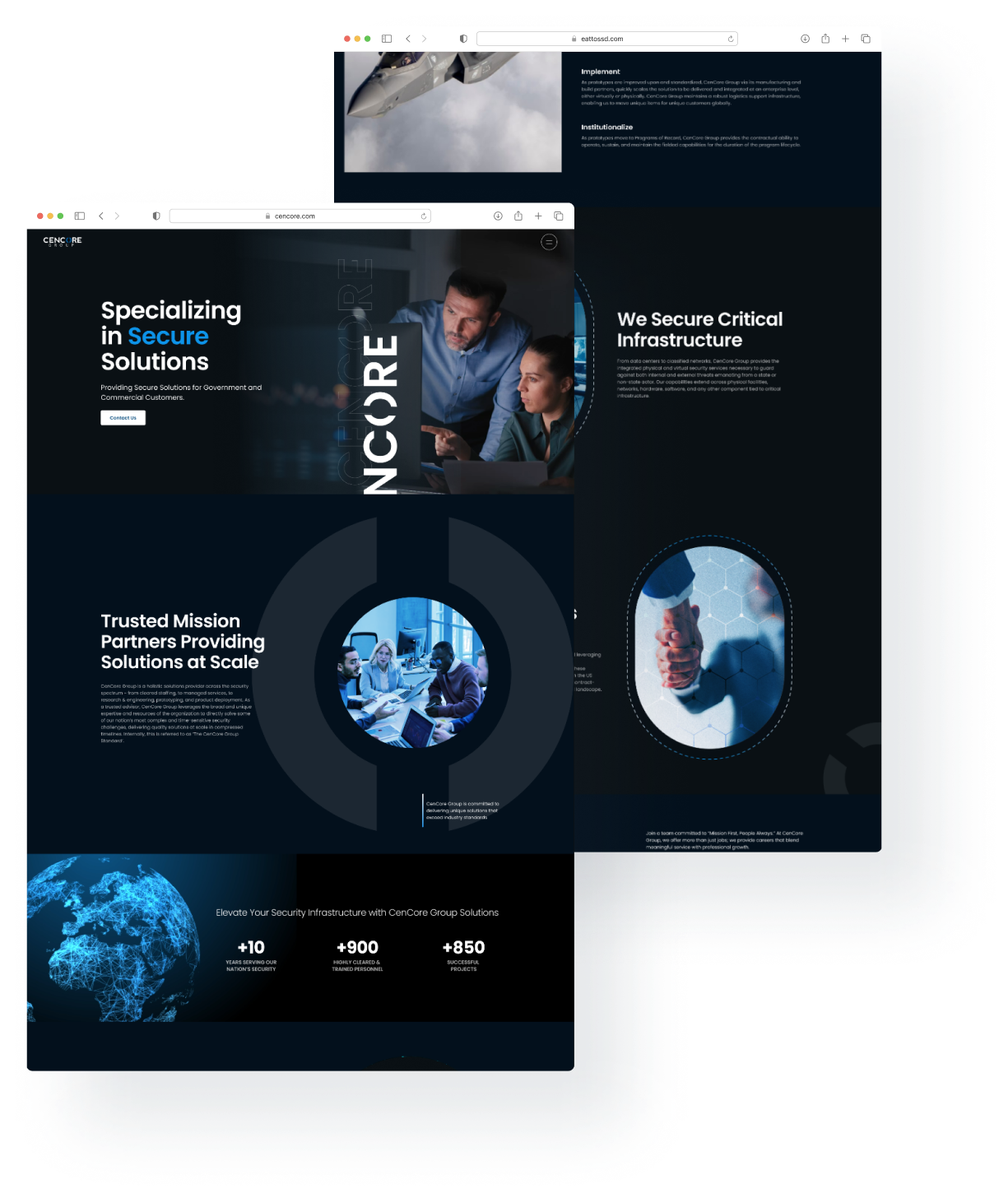 CenCore Group Website Project