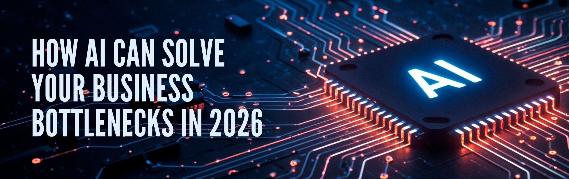 AI can identify hidden bottlenecks