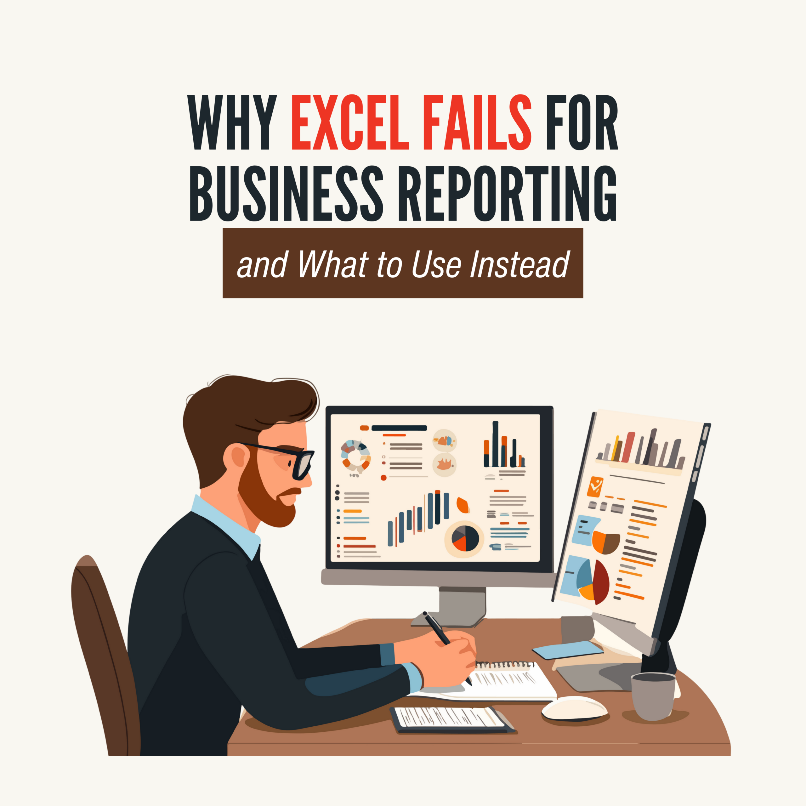 Why Excel Fails for Business Reporting and What to Use Instead